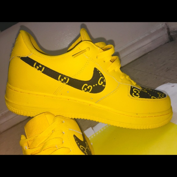 Airforce 1 shoes - Yellow - Picture 3 of 4